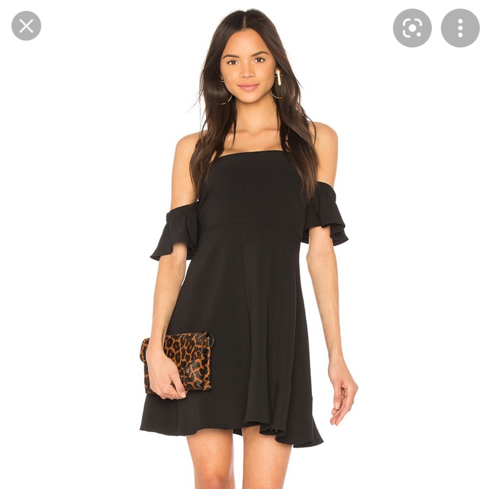 Short black dress